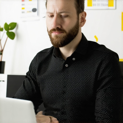 Expert GMB SEO Strategy for Local Rankings Digital marketing expert analyzing GMB optimization strategies in office