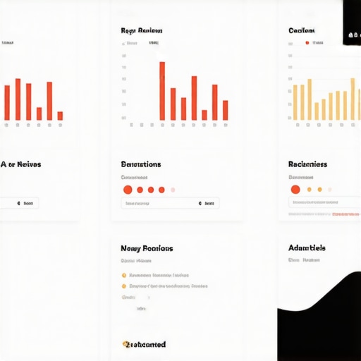 Dashboard with review analytics and management tools for Google My Business profiles.