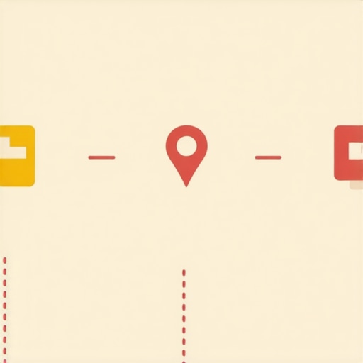 Google Maps SEO Strategy Diagram Diagram showing citation, review, and content strategies for local SEO success