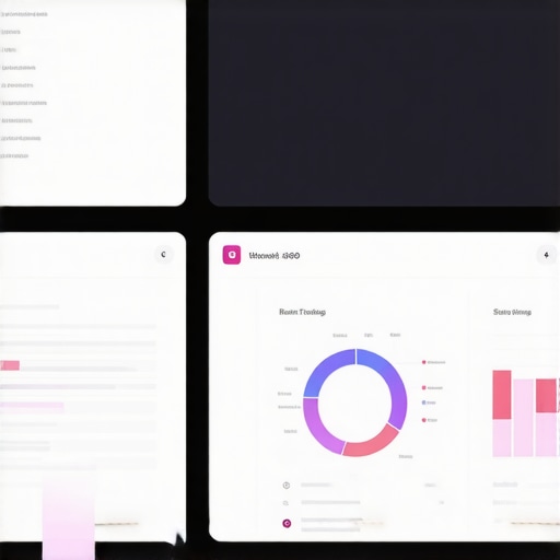 Dashboard of local SEO software displaying rank tracking and analytics