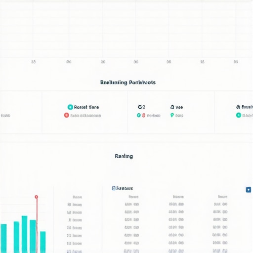A screenshot showcasing the analytics dashboard of a GMB ranking software, highlighting real-time data and insights for local SEO