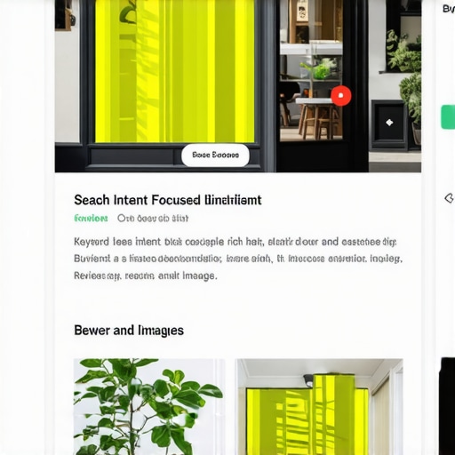 A well-optimized Google My Business profile showcasing search intent strategies for local SEO