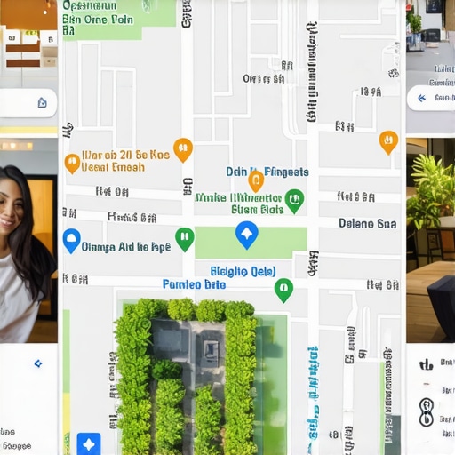 Optimized Google Maps Profile Screenshot of an optimized local business profile with images, reviews, and attributes