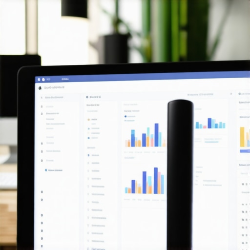 Person reviewing local SEO analytics on a laptop ready for ongoing Google My Business optimization.