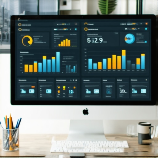 Close-up of a digital marketer working with analytics tools for local SEO optimization.