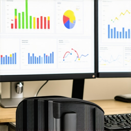 Person analyzing Google My Business analytics and citation reports on a computer screen