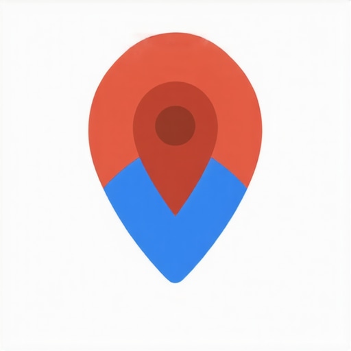 Local SEO Optimization Business storefront optimized for local SEO with map pin